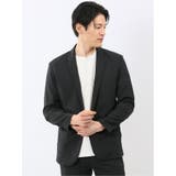 05黒 | circle motion mode 1ボタン ジャケット(セットアップ可能) | TAKA-Q MEN