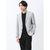 04グレー | 【WEB限定】軽量ウォッシャブル リランチェ 2ボタンジャケット | TAKA-Q MEN