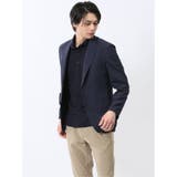 75紺 | 【WEB限定】軽量ウォッシャブル エアークール 2ボタンジャケット | TAKA-Q MEN