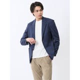 70青 | 【WEB限定】軽量ウォッシャブル プライムフレックス 2ボタンジャケット | TAKA-Q MEN