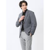 06グレー | 【WEB限定】軽量ウォッシャブル リランチェ 2ボタンジャケット | TAKA-Q MEN