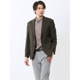 54カーキ | 【WEB限定】軽量ウォッシャブル リランチェ 2ボタンジャケット | TAKA-Q MEN