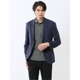 74ダルブルー | 【WEB限定】軽量ウォッシャブル リランチェ 2ボタンジャケット | TAKA-Q MEN