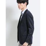ストレッチウール混モクロディー スリムフィット2ボタンジャケット | TAKA-Q MEN | 詳細画像2