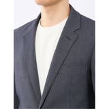 クロスストレッチ スリムフィット 2ボタンジャケット | TAKA-Q MEN | 詳細画像9