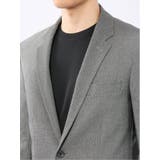 クロスストレッチ スリムフィット 2ボタンジャケット | TAKA-Q MEN | 詳細画像9