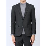 クロスストレッチ裏起毛 スリムフィット 2ボタンジャケット | TAKA-Q MEN | 詳細画像5