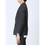 クロスストレッチ裏起毛 スリムフィット 2ボタンジャケット | TAKA-Q MEN | 詳細画像6