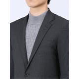 クロスストレッチ裏起毛 スリムフィット 2ボタンジャケット | TAKA-Q MEN | 詳細画像8