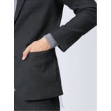 クロスストレッチ裏起毛 スリムフィット 2ボタンジャケット | TAKA-Q MEN | 詳細画像9