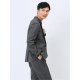 クロスストレッチ スリムフィット 2ボタンジャケット | TAKA-Q MEN | 詳細画像4 