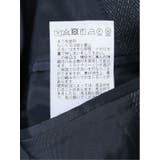 ストレッチ スリムフィット 2ボタンジャケット ヘリンボン紺 | TAKA-Q MEN | 詳細画像15 