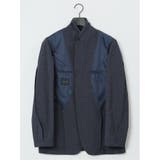 軽量 スリムフィット 2ボタンジャケット ウィンドペン紺(セットアップ可能) | TAKA-Q MEN | 詳細画像13 