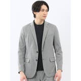 ストレッチポンチ スリムフィット 2ボタンジャケット | TAKA-Q MEN | 詳細画像1 