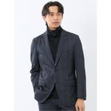75紺 | TechMove スリムフィット 2ボタンジャケット | TAKA-Q MEN