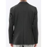 ストレッチポンチ スリムフィット 2ボタンジャケット カルゼグレー | TAKA-Q MEN | 詳細画像8 