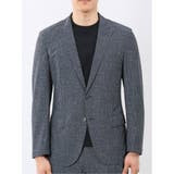 TechCool スリムフィット 2ボタン ジャケット 青(セットアップ可能) | TAKA-Q MEN | 詳細画像6 