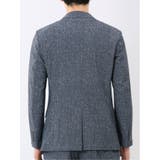 TechCool スリムフィット 2ボタン ジャケット 青(セットアップ可能) | TAKA-Q MEN | 詳細画像8 