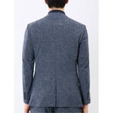 TechCool スリムフィット 2ボタン ジャケット 紺(セットアップ可能) | TAKA-Q MEN | 詳細画像8 