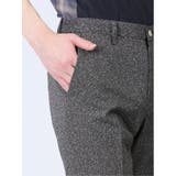 軽量 スリムフィット ノータックパンツ プリント黒(セットアップ可能) | TAKA-Q MEN | 詳細画像8 