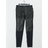 軽量メッシュ スリムフィット ノータックパンツ 紺(セットアップ可能) | TAKA-Q MEN | 詳細画像9 