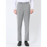 軽量 スリムフィット ノータックパンツ 千鳥シロ×クロ | TAKA-Q MEN | 詳細画像6