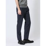 軽量メッシュ スリムフィット ノータックパンツ 千鳥(セットアップ可能) | TAKA-Q MEN | 詳細画像16 