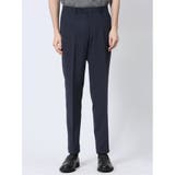 軽量メッシュ スリムフィット ノータックパンツ 千鳥(セットアップ可能) | TAKA-Q MEN | 詳細画像18 