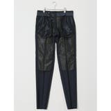 軽量メッシュ スリムフィット ノータックパンツ 千鳥(セットアップ可能) | TAKA-Q MEN | 詳細画像23 