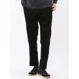 05黒 | ストレッチ別珍 ツータックスラックス(セットアップ可能) | TAKA-Q MEN