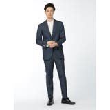 ストレッチデニム 2タックパンツ 紺(セットアップ可能) | TAKA-Q MEN | 詳細画像13