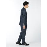 ストレッチデニム 2タックパンツ 紺(セットアップ可能) | TAKA-Q MEN | 詳細画像14