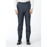 ストレッチデニム 2タックパンツ 紺(セットアップ可能) | TAKA-Q MEN | 詳細画像4