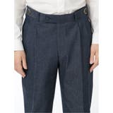 ストレッチデニム 2タックパンツ 紺(セットアップ可能) | TAKA-Q MEN | 詳細画像5