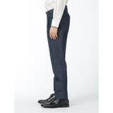 ストレッチデニム 2タックパンツ 紺(セットアップ可能) | TAKA-Q MEN | 詳細画像6