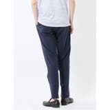 ストレッチウォッシャブル ウール混 スリムフィット ノータックパンツ 千鳥 | TAKA-Q MEN | 詳細画像15