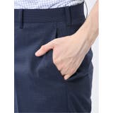 ストレッチウォッシャブル ウール混 スリムフィット ノータックパンツ 千鳥 | TAKA-Q MEN | 詳細画像21