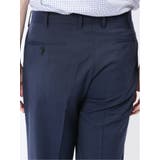 ストレッチウォッシャブル ウール混 スリムフィット ノータックパンツ 千鳥 | TAKA-Q MEN | 詳細画像22