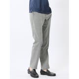 ストレッチウォッシャブル ウール混 スリムフィット ノータックパンツ 千鳥 | TAKA-Q MEN | 詳細画像4