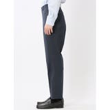 ストレッチウォッシャブル ウール混 スリムフィット ノータックパンツ 小柄紺 | TAKA-Q MEN | 詳細画像7
