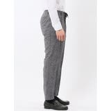 ウォッシャブル メッシュプリント ノータック パンツ(セットアップ可能) | TAKA-Q MEN | 詳細画像13