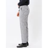 ウォッシャブル メッシュプリント ノータック パンツ(セットアップ可能) | TAKA-Q MEN | 詳細画像2