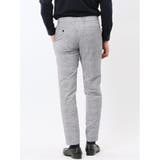 ウォッシャブル メッシュプリント ノータック パンツ(セットアップ可能) | TAKA-Q MEN | 詳細画像3