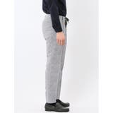 ウォッシャブル メッシュプリント ノータック パンツ(セットアップ可能) | TAKA-Q MEN | 詳細画像4