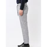 ウォッシャブル メッシュプリント ノータック パンツ(セットアップ可能) | TAKA-Q MEN | 詳細画像7