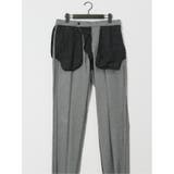 クロスストレッチ スリムフィット ノータックスラックス | TAKA-Q MEN | 詳細画像10 