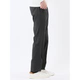 クロスストレッチ スリムフィット ノータックスラックス 黒(セットアップ可能) | TAKA-Q MEN | 詳細画像4 