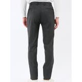 クロスストレッチ スリムフィット ノータックスラックス 黒(セットアップ可能) | TAKA-Q MEN | 詳細画像8 