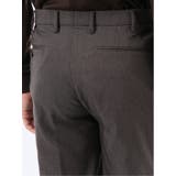 クロスストレッチ裏起毛 スリムフィット ノータックスラックス | TAKA-Q MEN | 詳細画像10