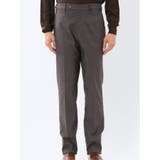 クロスストレッチ裏起毛 スリムフィット ノータックスラックス | TAKA-Q MEN | 詳細画像6